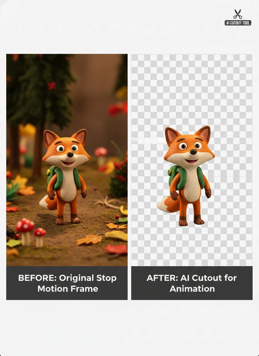 ai cutout tool for stop motion animation frames - Professional Guide